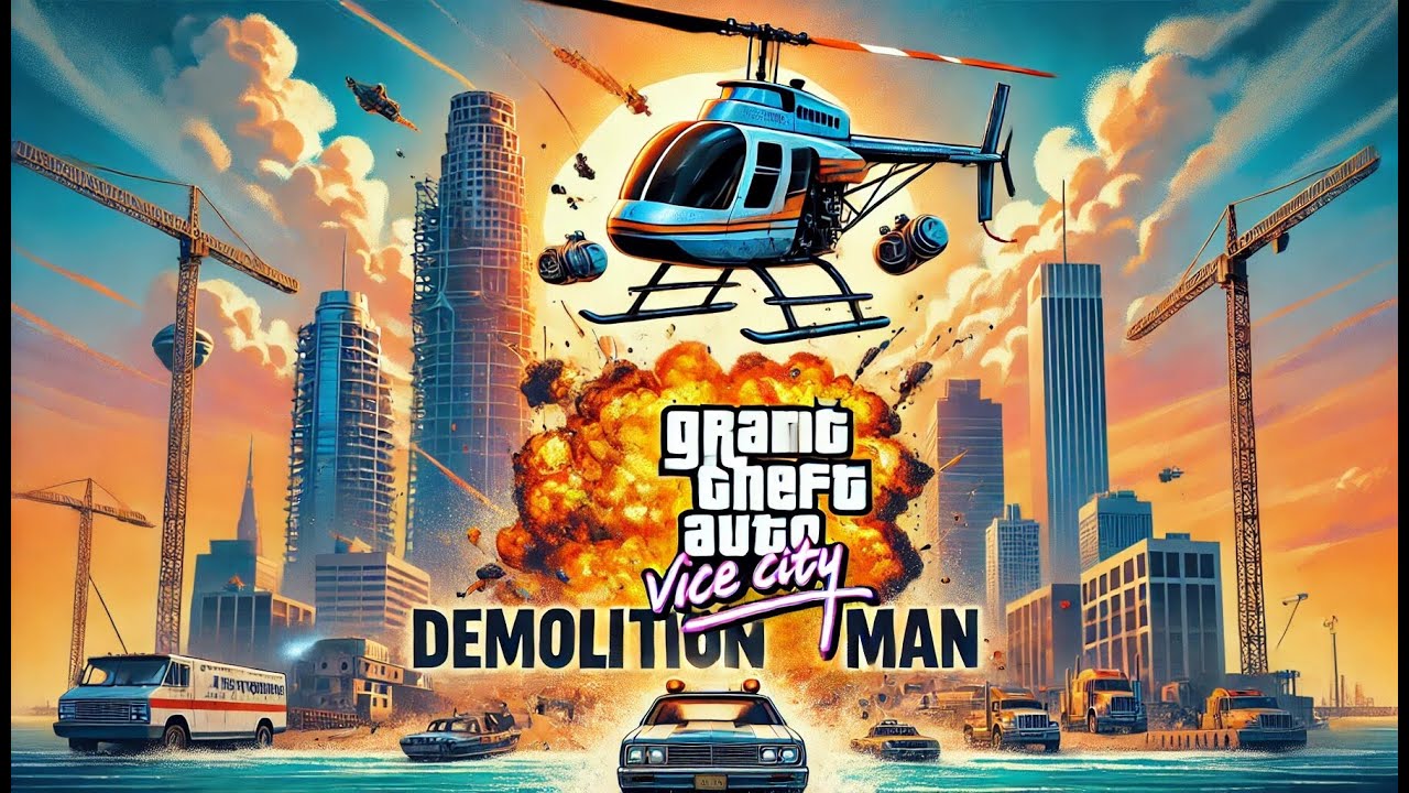 GTA Vice City | How to Beat Demolition Man Mission – Easy Guide!