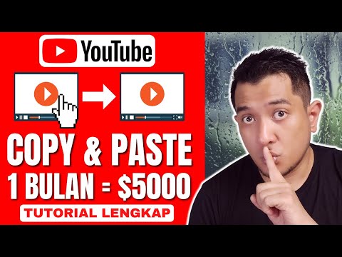 Cara Dapat Uang $5000 per bulan! Channel Copy Paste yang Gampang untuk Youtube