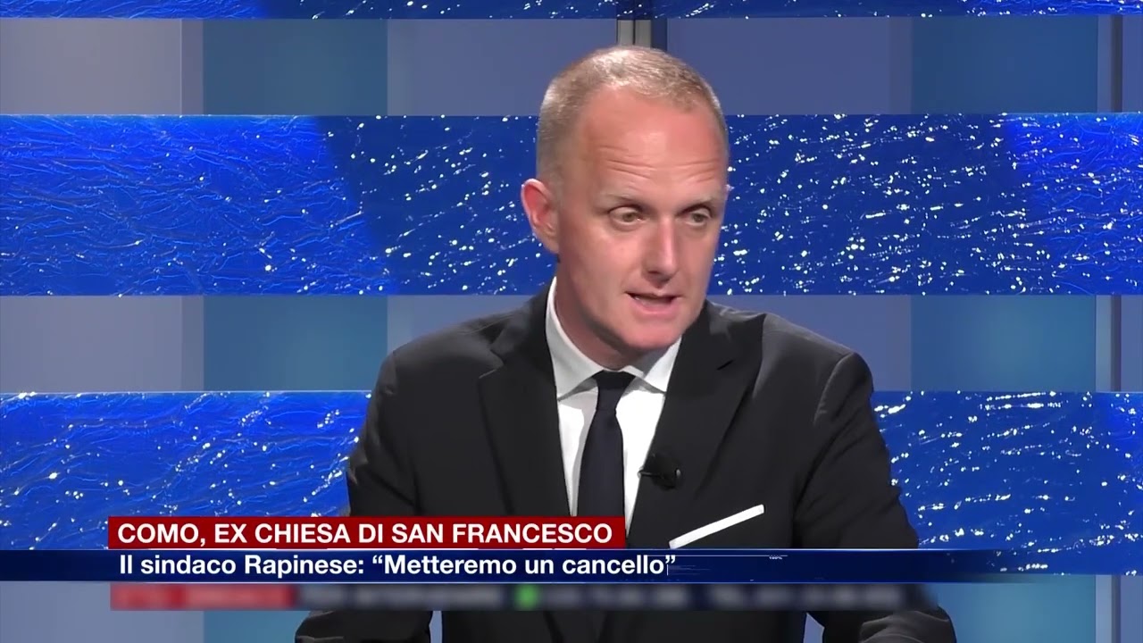 Etg - Como, ex chiesa di San Francesco. Il sindaco Rapinese: “Metteremo un cancello”