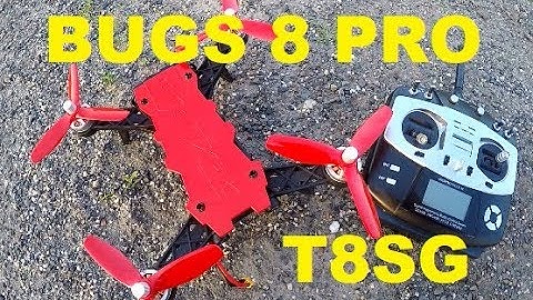MJX BUGS 8 PRO Jumper T8SG TRIPPLE FLIP MANUAL Flight Review
