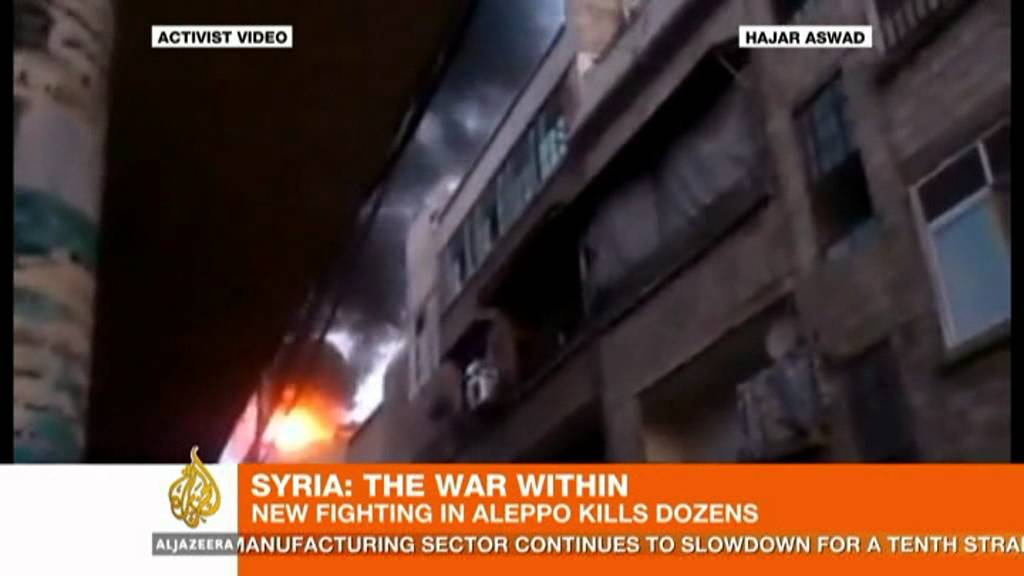 حلب السورية تتعرض لقصف متجدد