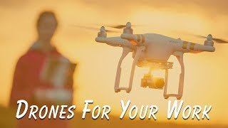 Drones For Your Work | iFilmmaker Ep. 76 @thefreelanceplaybook