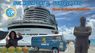 NCL Aqua Day 5 Tortola, British Virgin Islands | Pusser's | Shopping & Dining at Tortola Pier Park