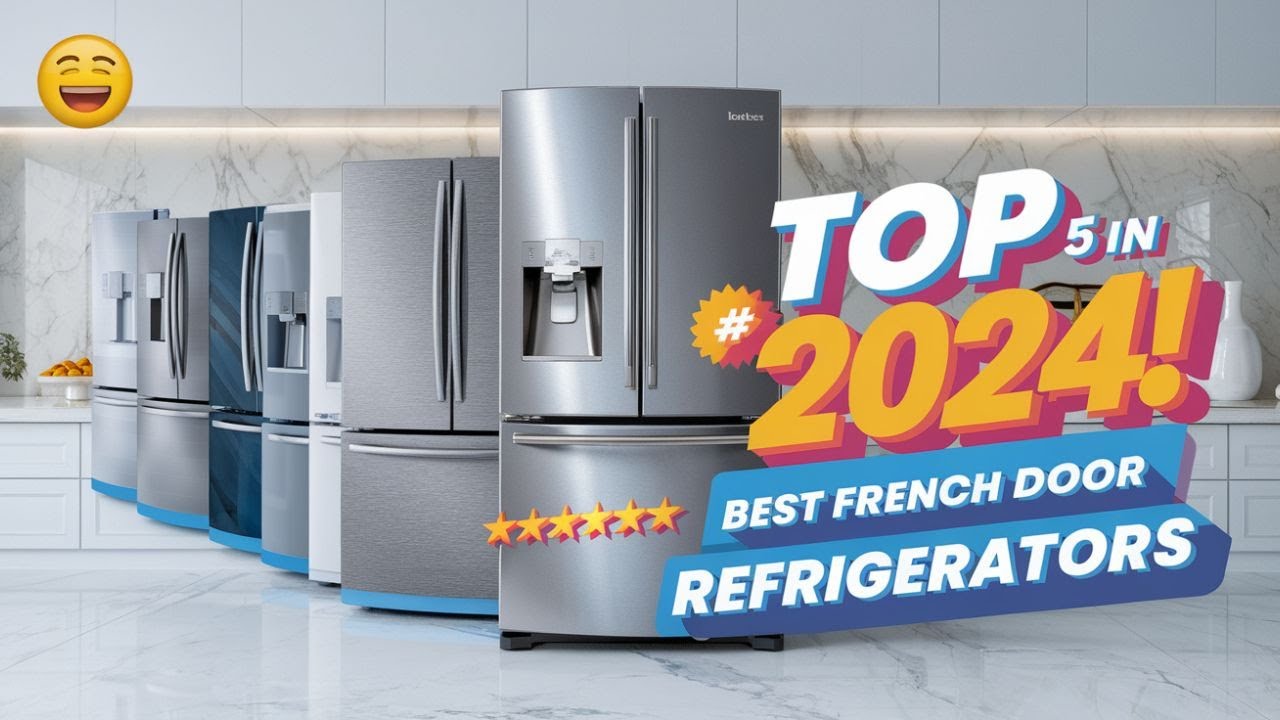 Top 5 Best French Door Refrigerators Review In 2024 - YouTube