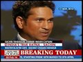 Sachin receive Bharat Ratna Tuesday