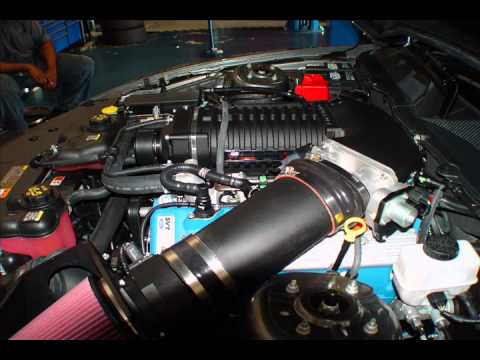 ProDyno-First 2011 GT500 FRPP 2.9L Whipple Install...