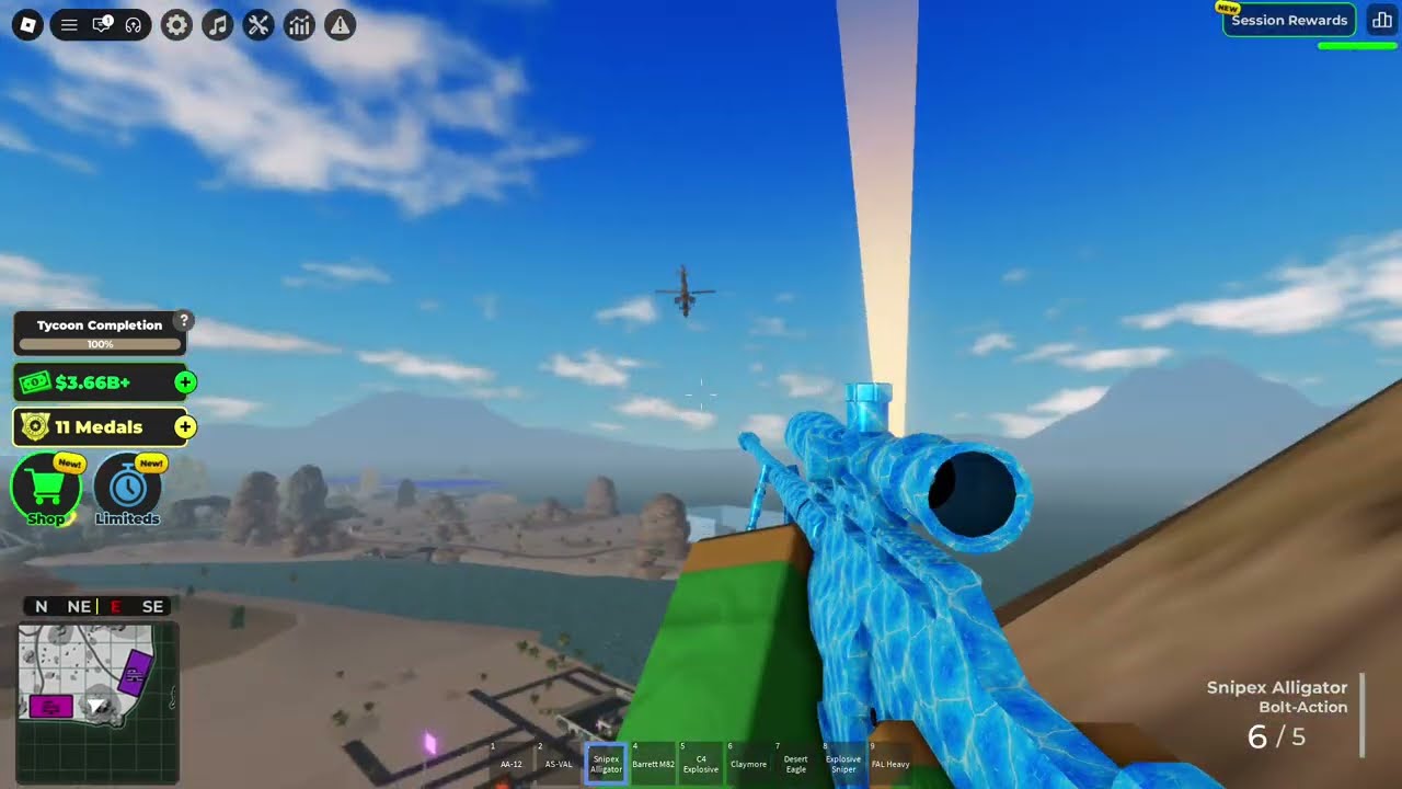 NEW Smipex Alligator in War Tycoon Roblox! Is This the BEST New Weapon 🔥