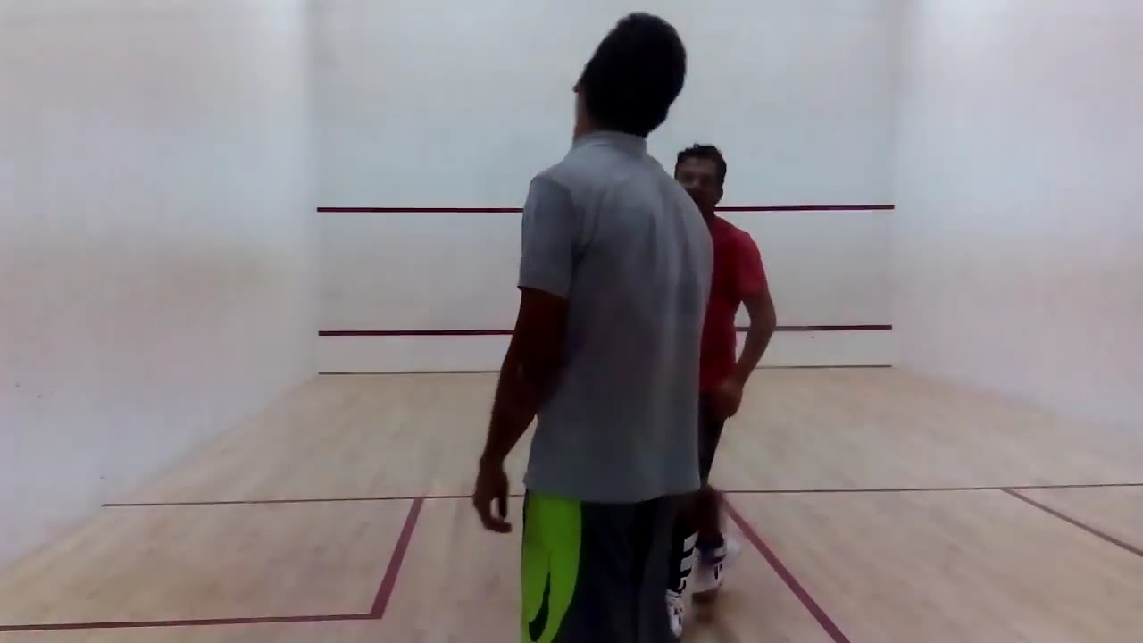 Squash Dubai 17.01.2016 Abdullah's amazing effort YouTube