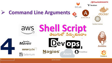 Command Line Arguments in ShellScript | ShellScript తెలుగులో| DevOps 2024 | complete DevOps తెలుగులో