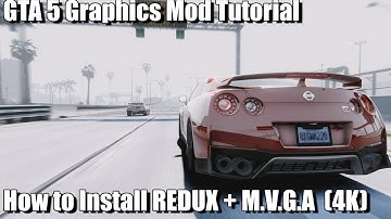 How to Install Redux+MVGA Together GTA 5 Very Easy 100%  Working