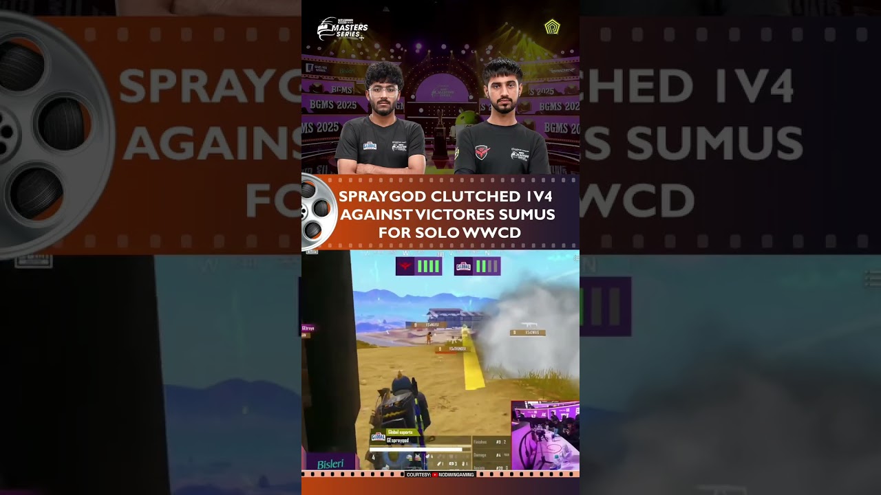 GE spray god 1v4 clutch 💀bgms 