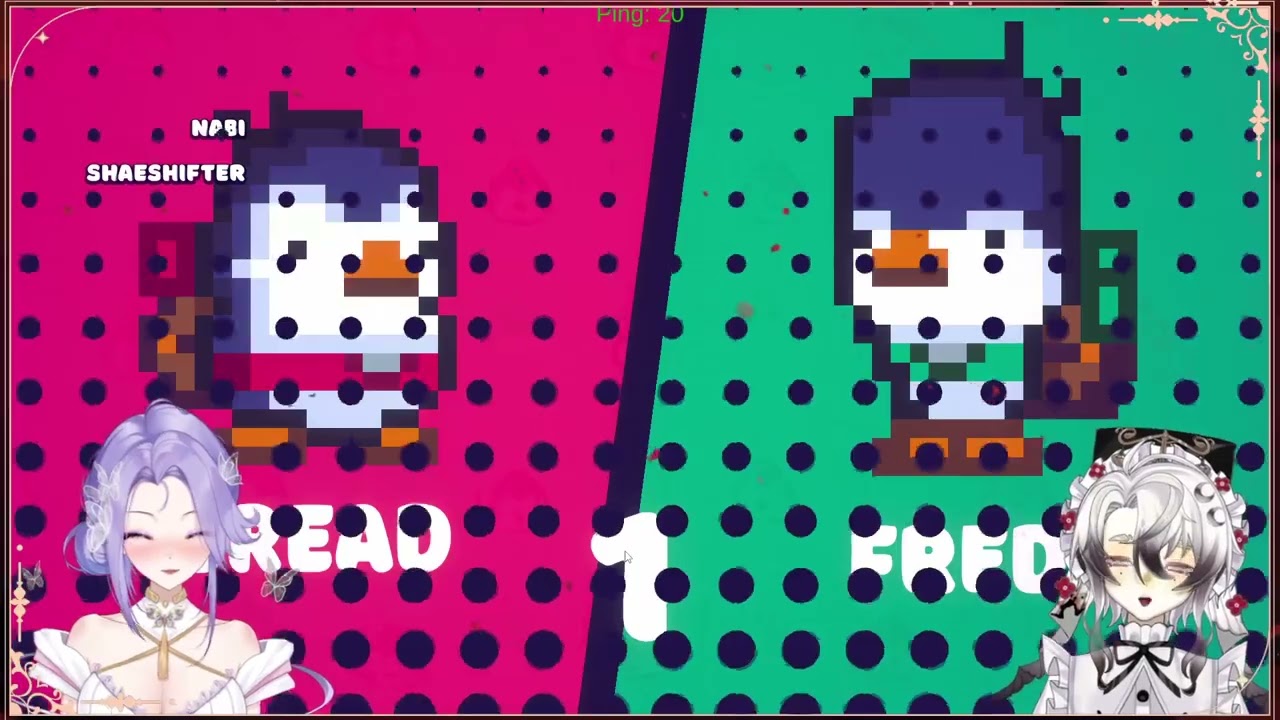 Haha funny penguins, hope we don't FALL - Bread & Fred with @nabixmoon