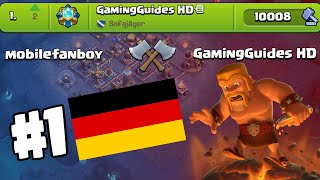 ANGRIFF AUF DEN BESTEN SPIELER DEUTSCHLANDS ? Clash of Clans * CoC