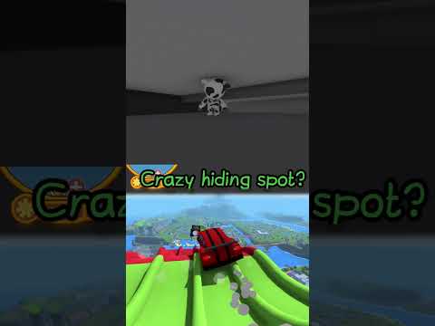 There's a CRAZY hiding spot?