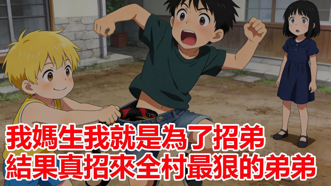 我叫招娣，我媽說生我是為了招弟弟，結果我真的招來一個瘋批弟弟