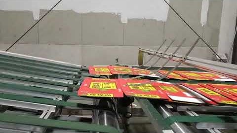 # automatic felxo printer slotter #rotary die cutter #counter stacker