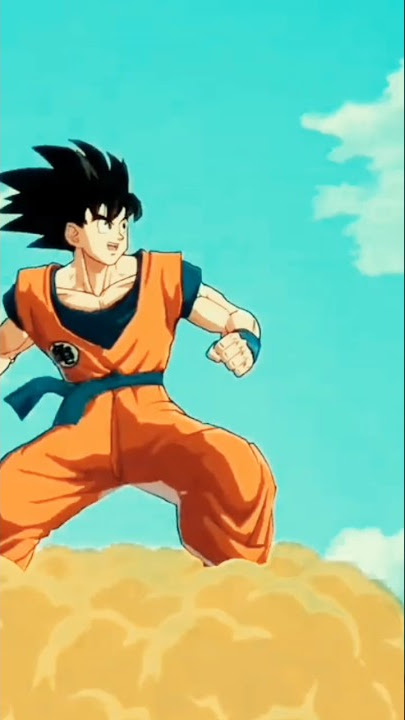 goku naik awan terbang/awan goku #shorts
