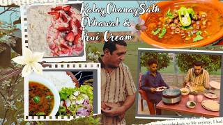 Black Chana With Rice |