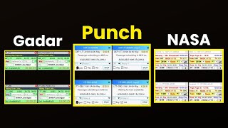 Gadar vs Punch vs Nasa - best tatkal software fast tatkal ticket booking - tatkal software today screenshot 3