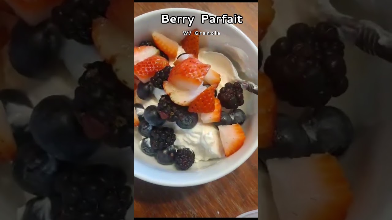 Easy Berry Parfait Breakfast