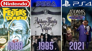 The Addams Family Game Evolution 1989 - 2021