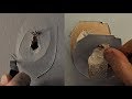 How to repair small hole in plasterboard