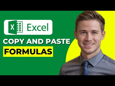 How to COPY and PASTE Formulas in Excel Without Changing Cell References (2024 Updated)