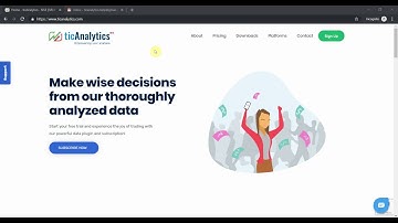 ticAnlytics™ Account creation and Sign-up tutorial | Ninjatrader data feed india |