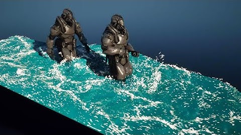 LiquiGen in Unreal Engine with Foam & Splash Realtime VFX