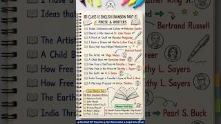 📚 Rainbow Part-2 Prose & Writers | One Shot Revision #biharboard