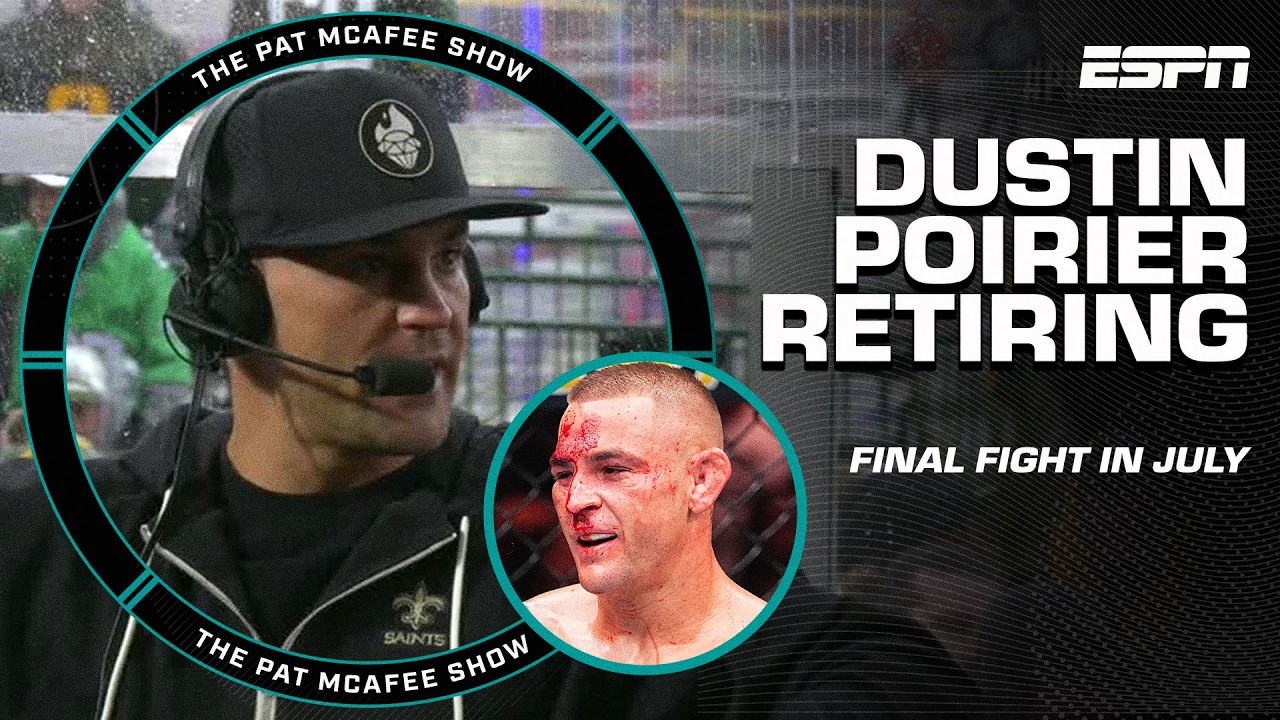 Dustin Poirier announces FINAL FIGHT vs. Max Holloway in July 🚨 | The Pat McAfee Show