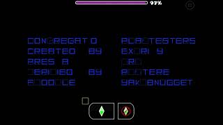 Beating Congregation in practice mode!