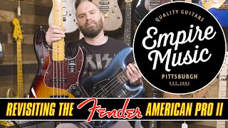 Revisiting The Fender American Professional II Basses  - EMPIRE MUSIC