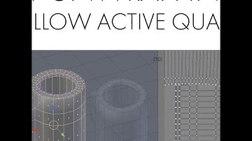 Daily Blender Tip 77 - Unwrap a Cup - Follow Active Quads