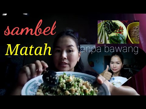 Resep Sambal Matah Tanpa Bawang Merah