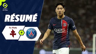 Metz - Paris Saint-Germain 0-2 Résumé Ligue 1 2023/2024