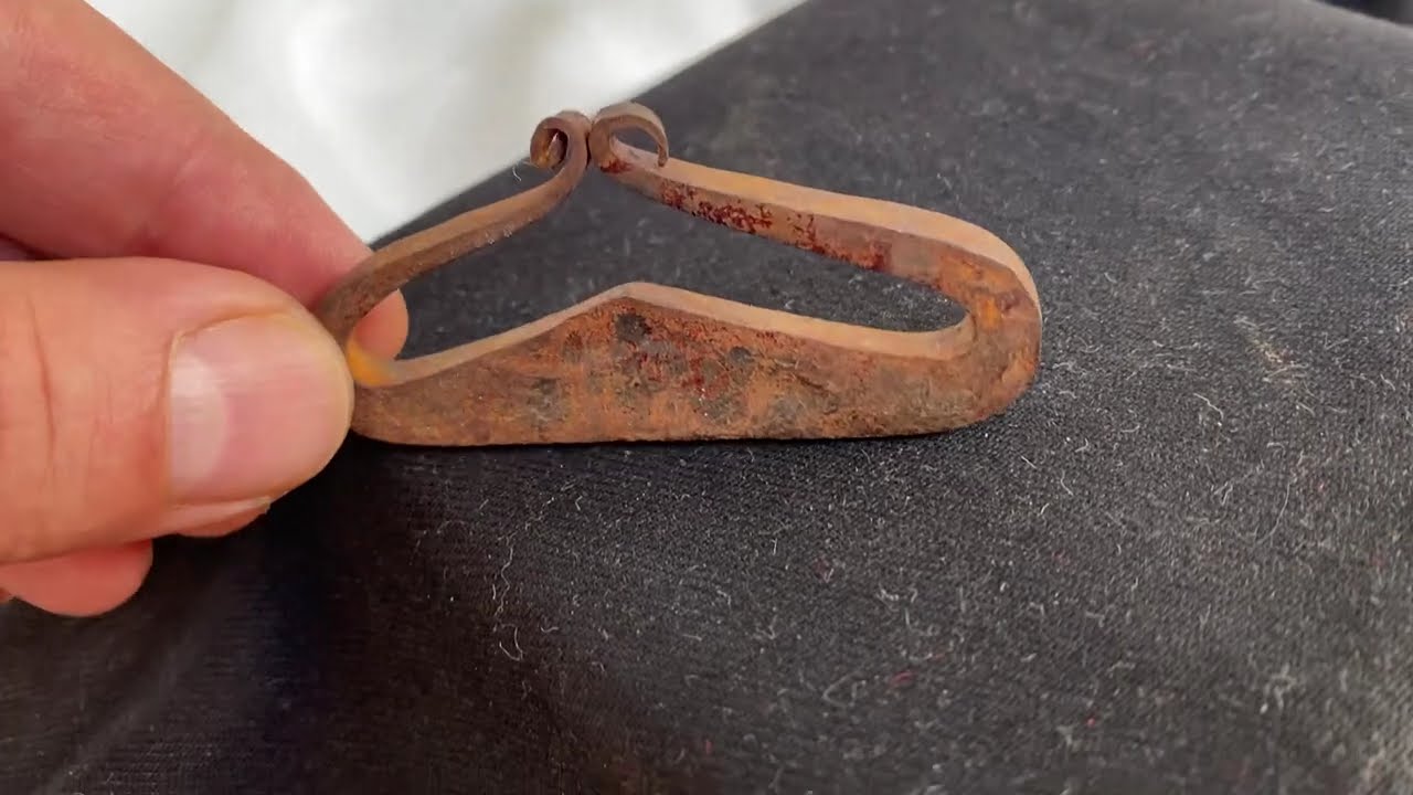 Antique Iron Forged Flint Striker