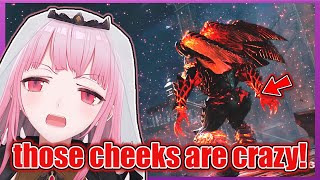 calli reaction to Sin devil trigger dante in Devil May Cry 5【hololive en】