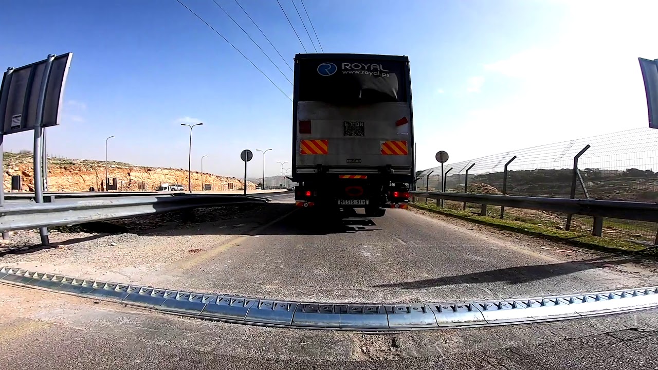 الطريق الجديدة من عناتا إلى العيزرية GoPro 7