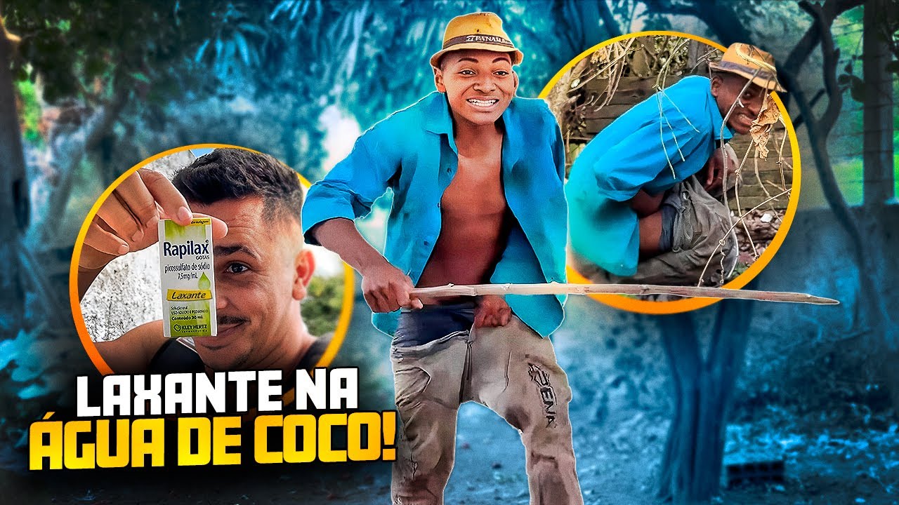 ERIK COLOCOU LAXANTE NA ÁGUA DE COCO DO BETO TIZIU 🤣🤣 | BETO TIZIU