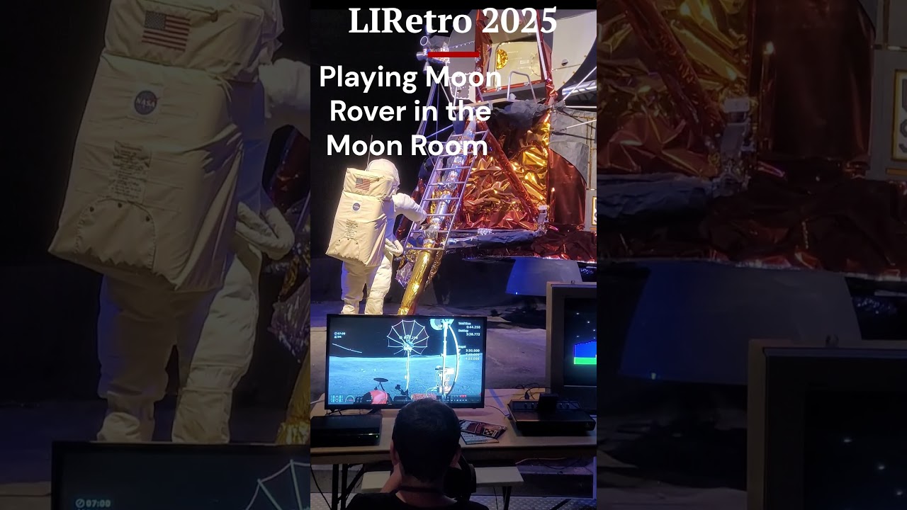 LIRetro, Cradle of Aviation Museum, Moon Rover on the Moon!!!