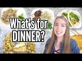 WHAT'S FOR DINNER? | EASY DINNER IDEAS | SIMPLE DINNER RECIPES | FAMILY MEALS | LivingThatMamaLife