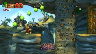 Donkey Kong Country: Tropical Freeze 100% Walkthrough Part 34: World 4-5 Sea Stack Attack screenshot 5