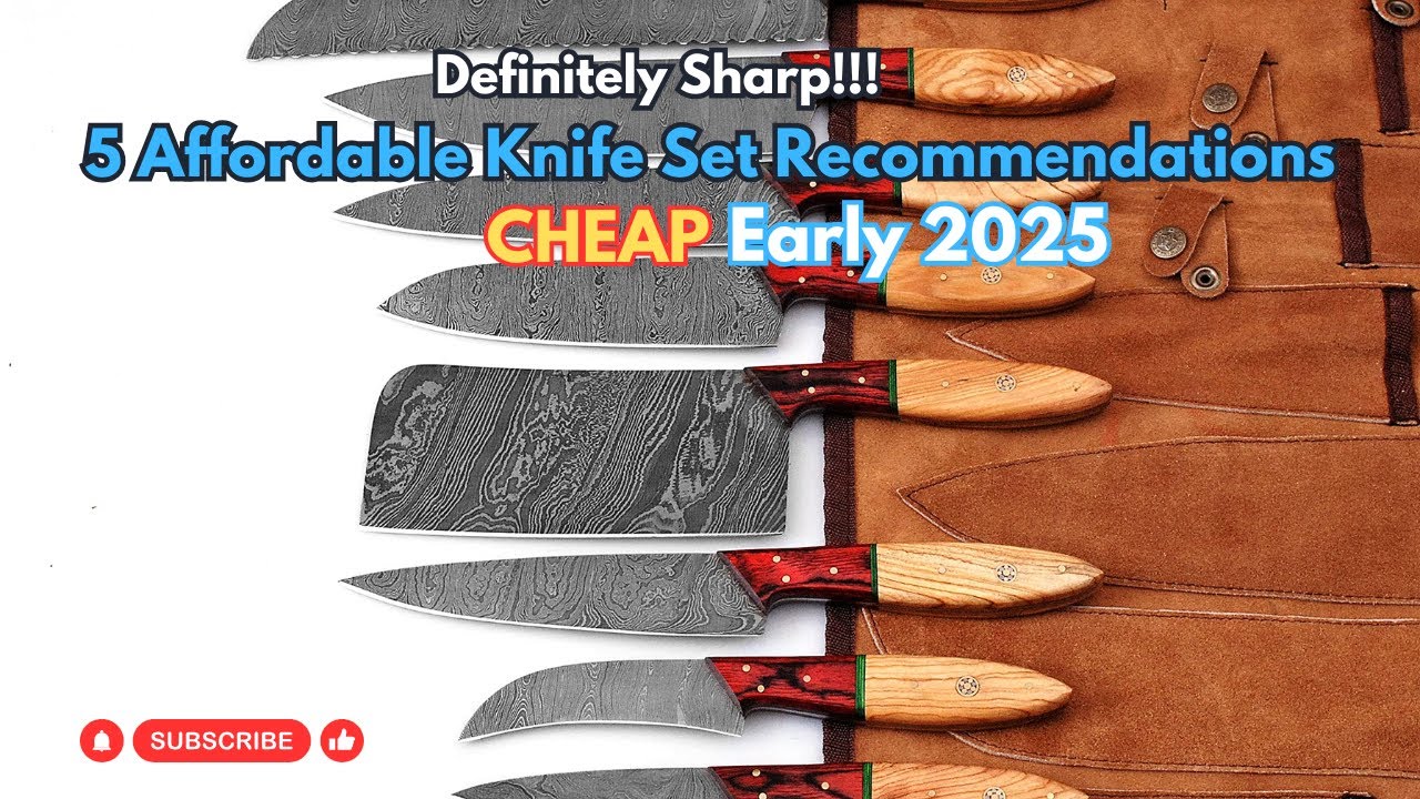 Definitely Sharp! 5 Affordable Knife Set Recommendations for Your ...