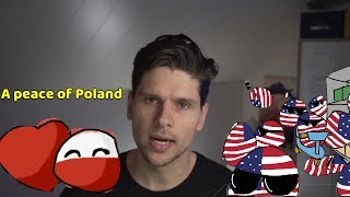 Deadliest tradition in US, Poland into Heart - Countryball comics