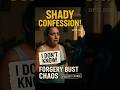SUSPICIOUS Confession in Forgery Bust Chaos!