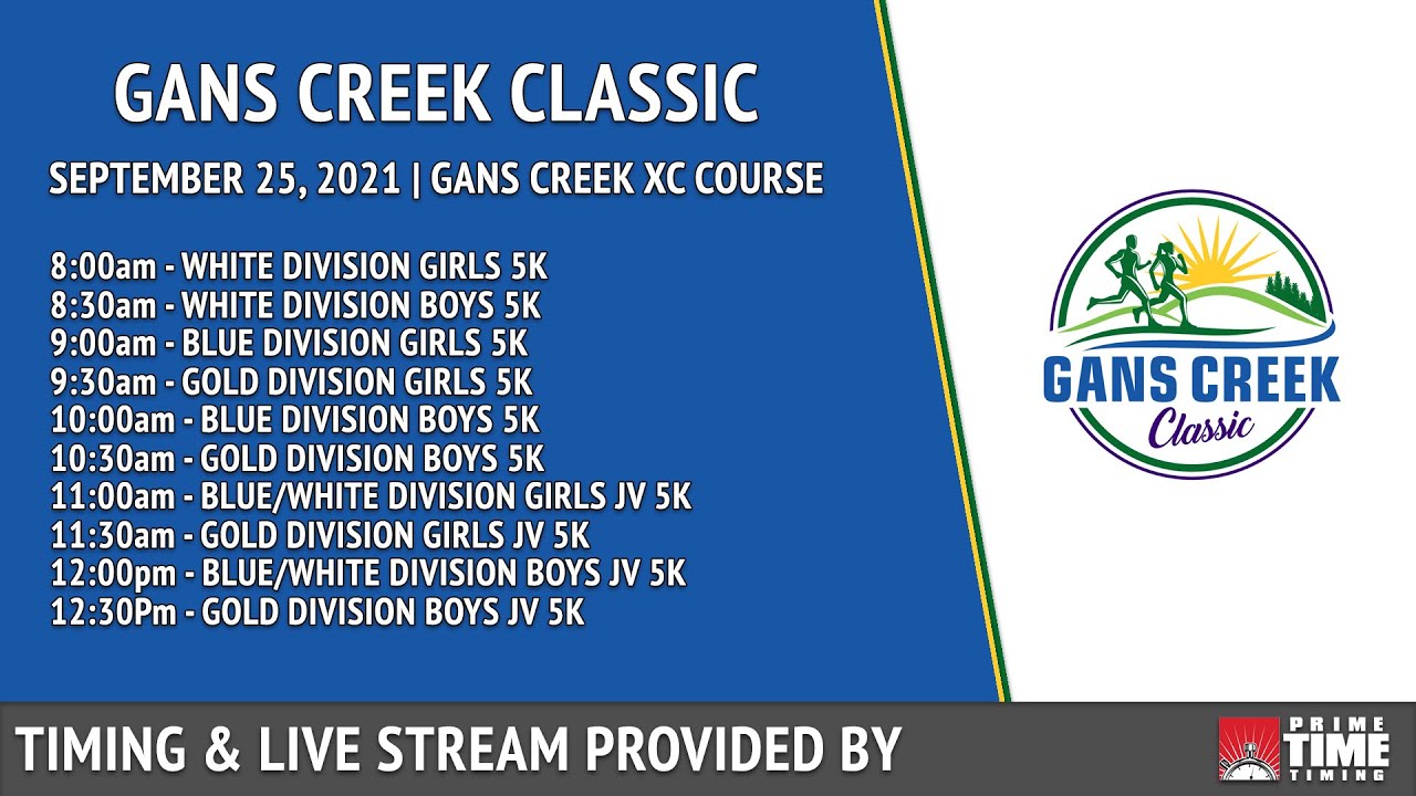 2021 Gans Creek Classic YouTube