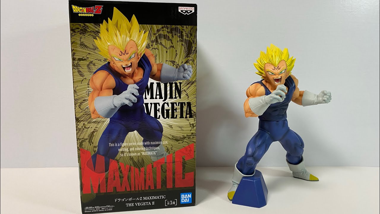 Dragon Ball Z MATCH MAKERS SUPER SAIYAN 2 Majin Vegeta Figure