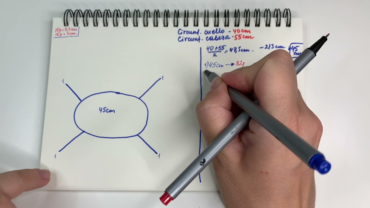 El calculo de  Ranglan para tejer Cuello Redondo. Como tejer cuello redondo en prendas