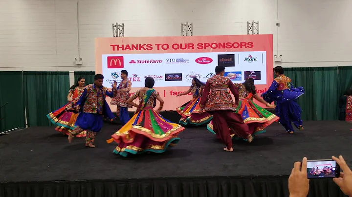 Garba Performance at Heritage India Diwali Festiva...